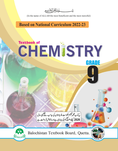 9th Class Chemistry Textbook Balochistan Board