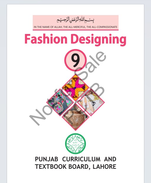 Fashion Design 9th class Punjab Textbook Board