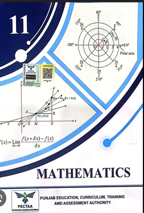 Class 11 Math(EM) Punjab textbook 