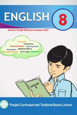 8th Class English Textbook Punjab Board