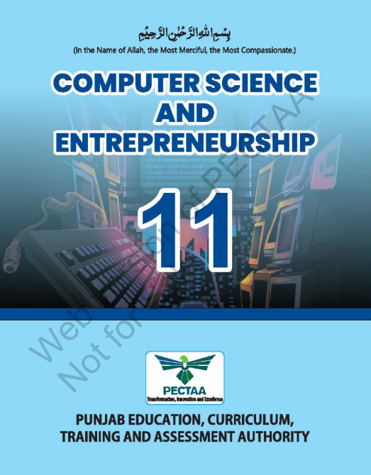 Class 11 Computer Science(EM) Punjab Textbook